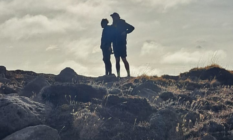 Trail running in Magallanes